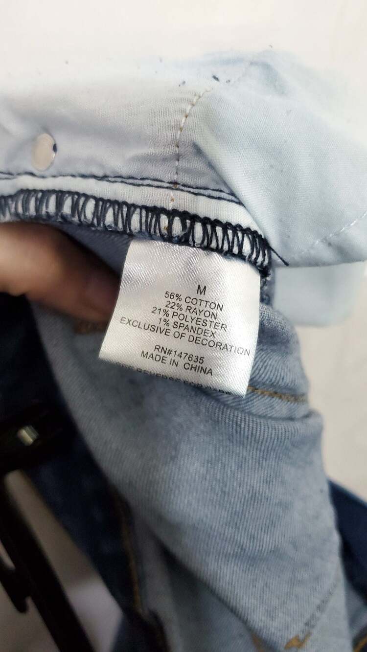 Romeo + Juliet Couture Side Stripe Skinny Jeans Size M - Picture 4 of 4